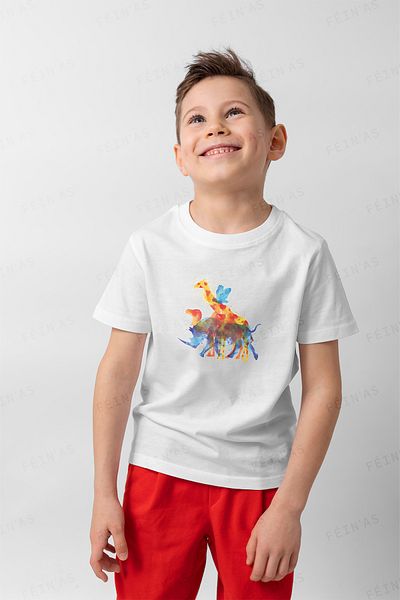 feinas Παιδικό Tshirt - Animals 2