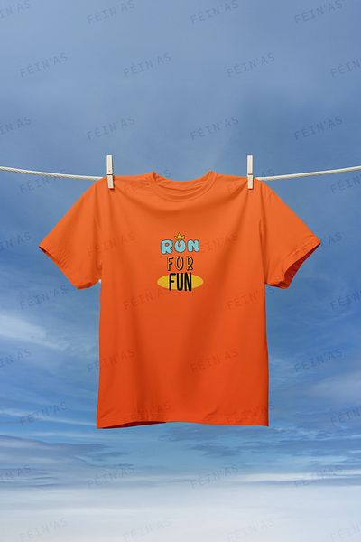 feinas Kids Tshirt - Run for Fun