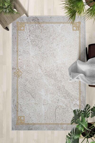 Monnhein Non-Slip Base Washable Carpet – Modern Digital Printing Carpet for K...