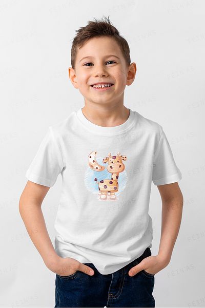 feinas Παιδικό Tshirt - Animal Pattern