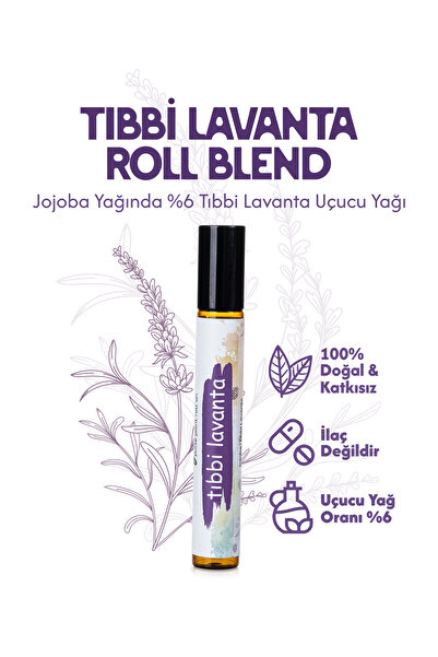 GLAND Aromaterapi %100 DOĞAL TIBBİ LAVANTA YAĞI – STRES AZALTICI, UYKU DESTEKLEYİCİ ARAMOTERAPİ