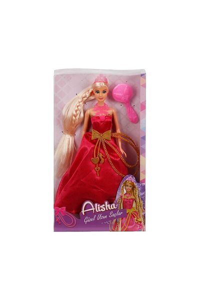 Sunman Alisha Long Haired Princess 08355 Pink Dress