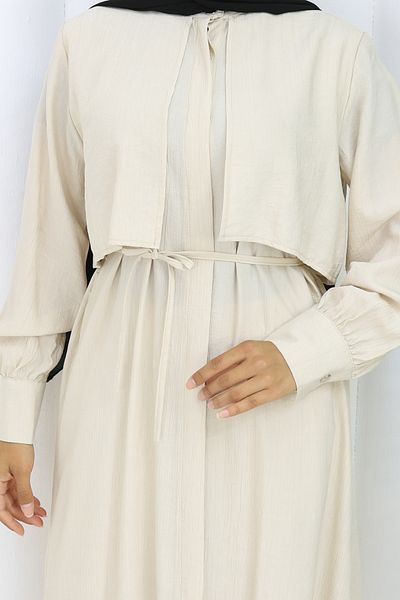 ALLMİRA FASHION Long Tunic and Trousers Double Set