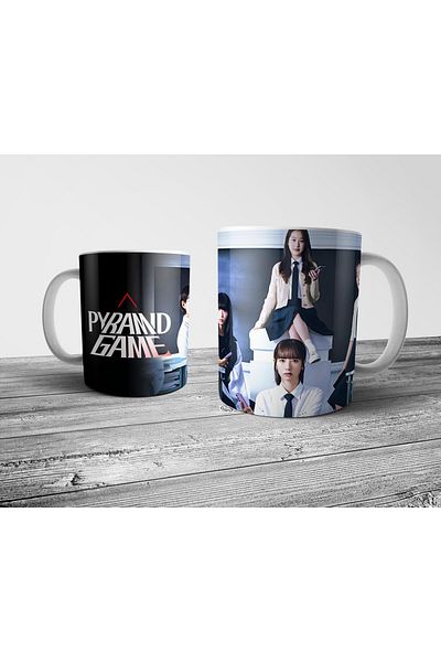 Pixxa Pyramid Game K-Drama Mug Cup