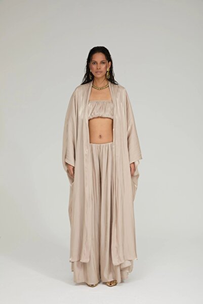 JASMINE BEJ PAÇASIZ PANTOLON
