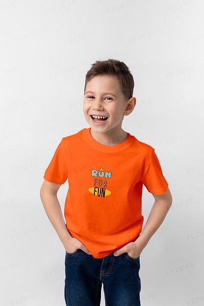 feinas Kids Tshirt - Run for Fun