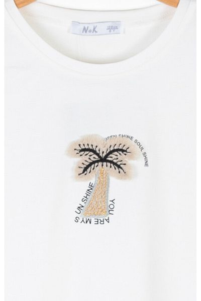 NK PALOMA TSHIRT ECRU ΚΟΡΙΤΣΙ 36399