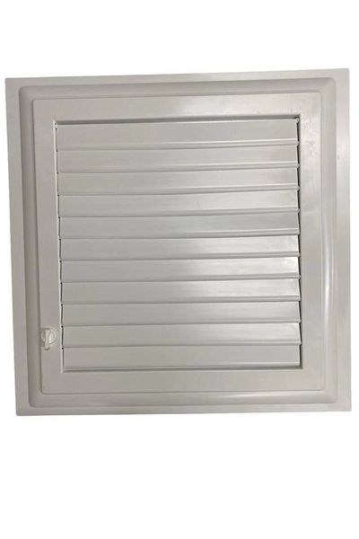PRATİKOBA Plastic Vent 55X65 White Bathroom WC Ventilation