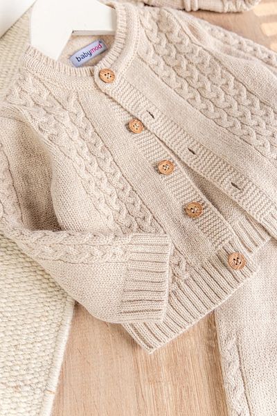 Babymod Beret Knitwear Cardigan Winter Baby Boy Suit Set