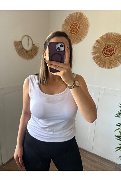 Butik Kalın Askılı Penye Atlet