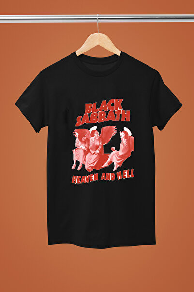 MAGORS تيشيرت روك من القطن مطبوع بأكمام قصيرة من BLACK SABBATH