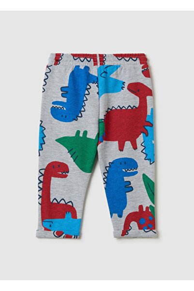 Ovs Joggers With All-Over Dinosaurs Print