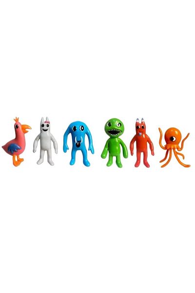 MOAWAVE Set of 6 Garden of Banban figurines, size 9cm pink MOAWAVE™