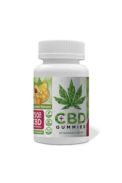 euphoria Supliment alimentar CBD Gummies Pure 750 mg Mix Arome x30