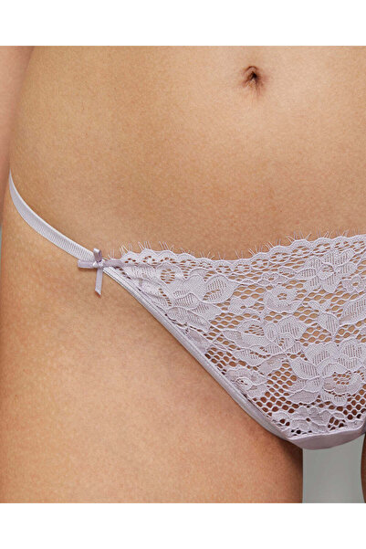La senza White Decadent Lace String Thong Panties