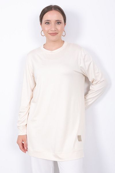 Linvey Gift Summer Daily Thin Combed Cotton Fabric Women's Tunic