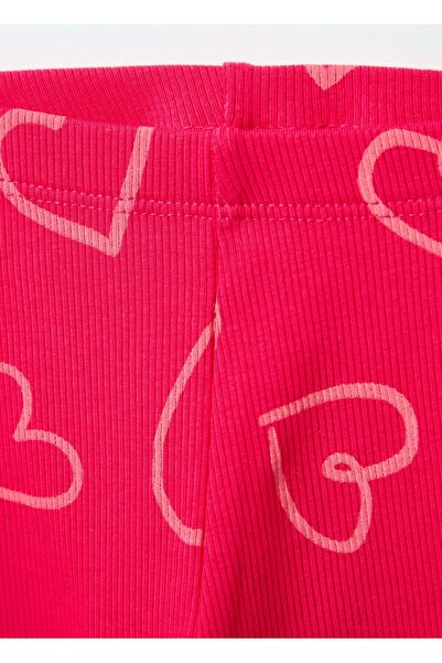 Ovs Ribbed Leggings With Print