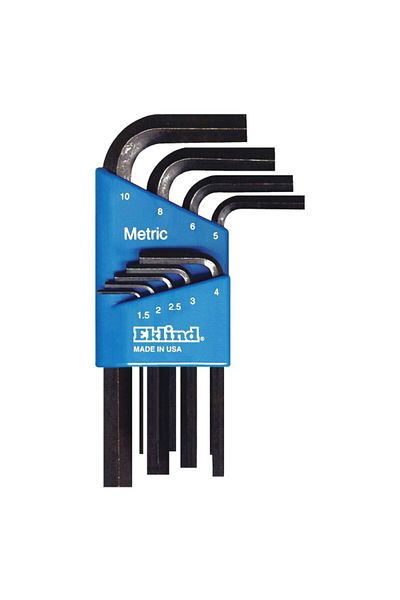 Eklind 9-Piece Hex-L Key Allen Wrench Set