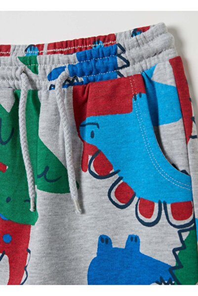 Ovs Joggers With All-Over Dinosaurs Print