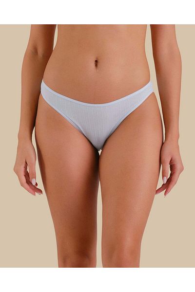 La senza Essentials Ribbed Bikini Semi Sheer