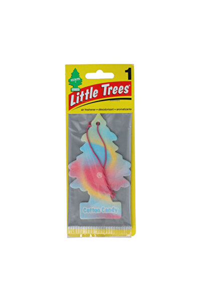 Little Trees بطاقة تعليق معطر السيارة بنكهة حلوى القطن