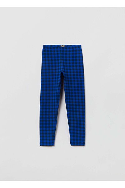 Ovs بنطال ضيق بطبعة مربعات