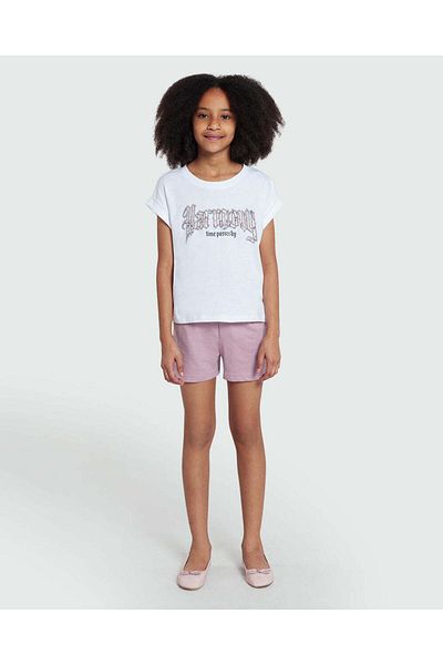 Ovs Girls’ Jogging Set – Brilliant White