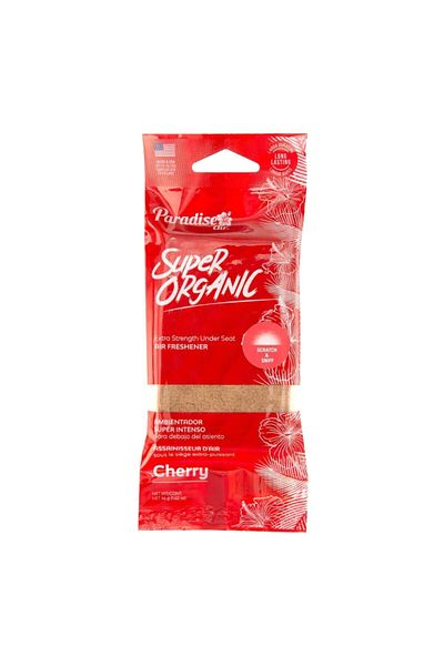 Paradise Extra Strength Under Seat Long Lasting Super Organic Cherry Air Freshener