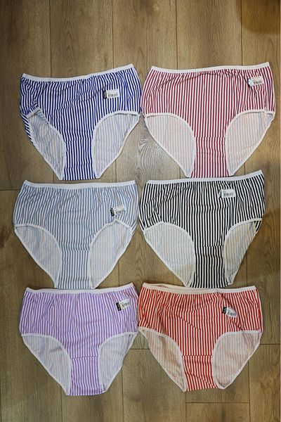 Tutku Women's 6-Piece Lotus Stone Panties