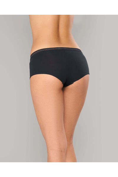 La senza Cotton Boyshort Panty with Logo Band