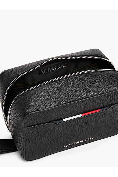 Tommy Hilfiger Erkek Siyah Washbag