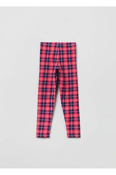 Ovs Girls Checked Leggings