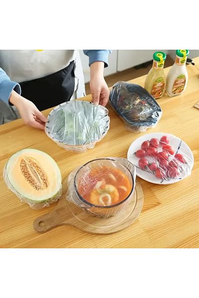 MOAWAVE Set of 100 Clear MOAWAVE™ Disposable Lid Bags