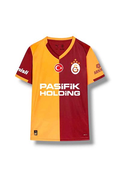 FOLKLORİST Leroy Sané Yellow-Red Galatasara'Y 25/26 Adult Football Jersey Set