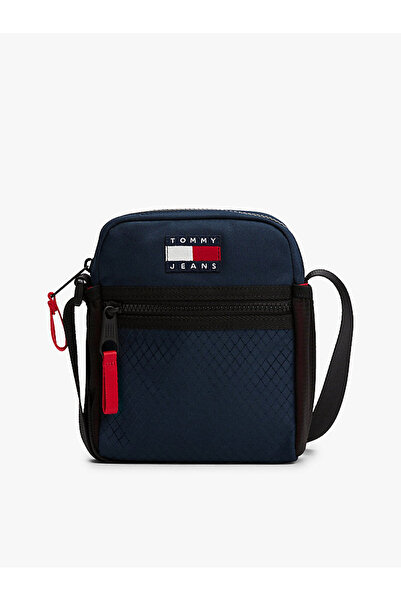 Tommy Hilfiger Erkek Mavi Çapraz Askılı Çanta