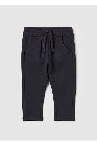 Ovs بنطال رياضي من الصوف مع جيوب ورباط