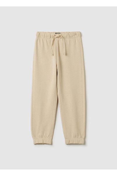 Ovs Fleece Joggers With Drawstring