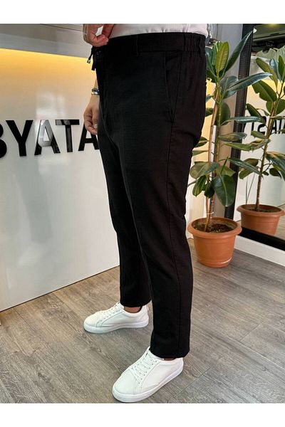 BYATA MENS STYLE Men's Linen Trousers