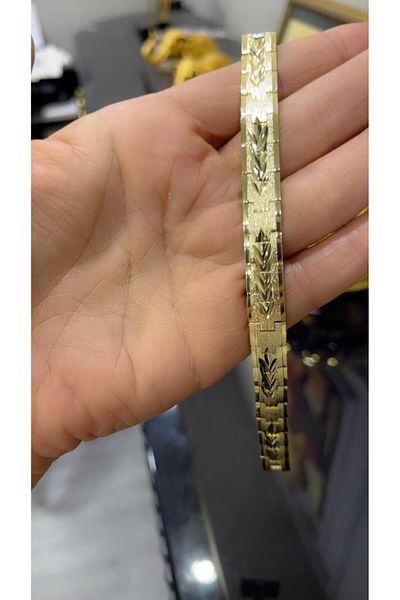 Store 14 Carat Gold Color Zircon Stone Xuping Bracelet 18 cm