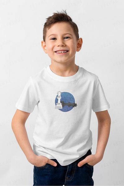 feinas Παιδικό Tshirt - Σκάκι