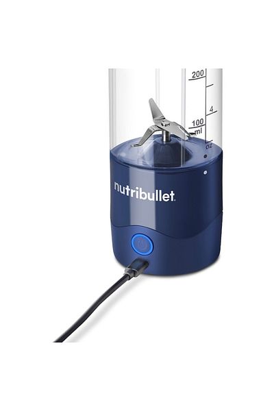 Nutribullet ® Oc003nbl Portable Blender, 475 ml Capacity, 15 Uses Per Charge, Usb-c, Blue