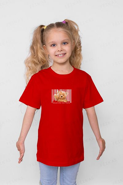 feinas Tricou pentru copii - Bună ziua, ești acolo