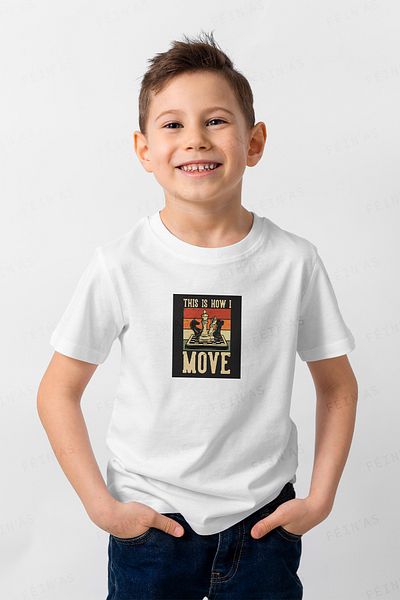 feinas Tricou pentru copii - Chess Move
