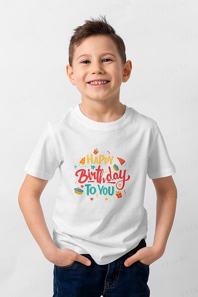 feinas Tricou pentru copii - Ziua de nastere