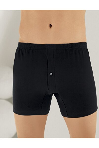 Şahinler Men's Buttoned 100% Cotton 6-Piece Boxers