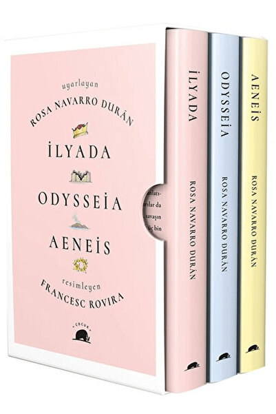 Genel Markalar Çocuklar İçin Destanlar: İlyada - Odysseia - Aeneis (3 Kitap Takım)