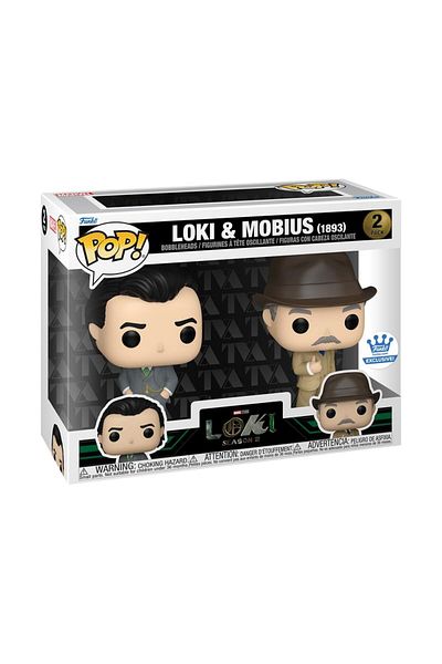 Funko Pop! Loki & Mobius (1893) Shop Exclusive 2-Pack Marvel