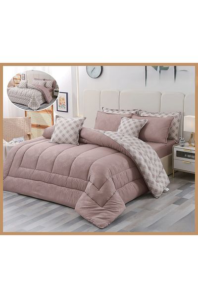 Moon Luxury royal double-sided microfiber bedspread, 240*260 cm