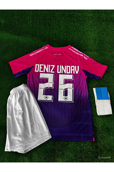 FAMİLYSTAN ALMANYA MİLLİ TAKIM DEPLASMAN DENİZ UNDAV ÇOCUK FORMASI 4 LÜ SET