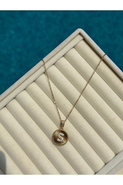 Rüya Taşlı S Harf Kolye